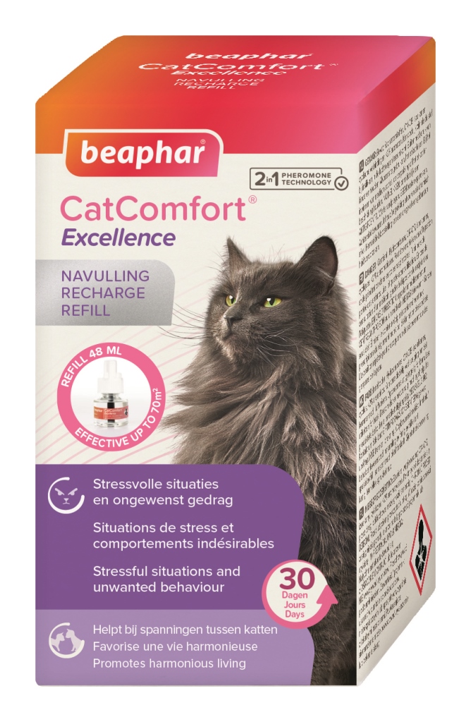 Collier calmant pour chat : Hygiène et soin du chat BEAPHAR animalerie -  botanic®