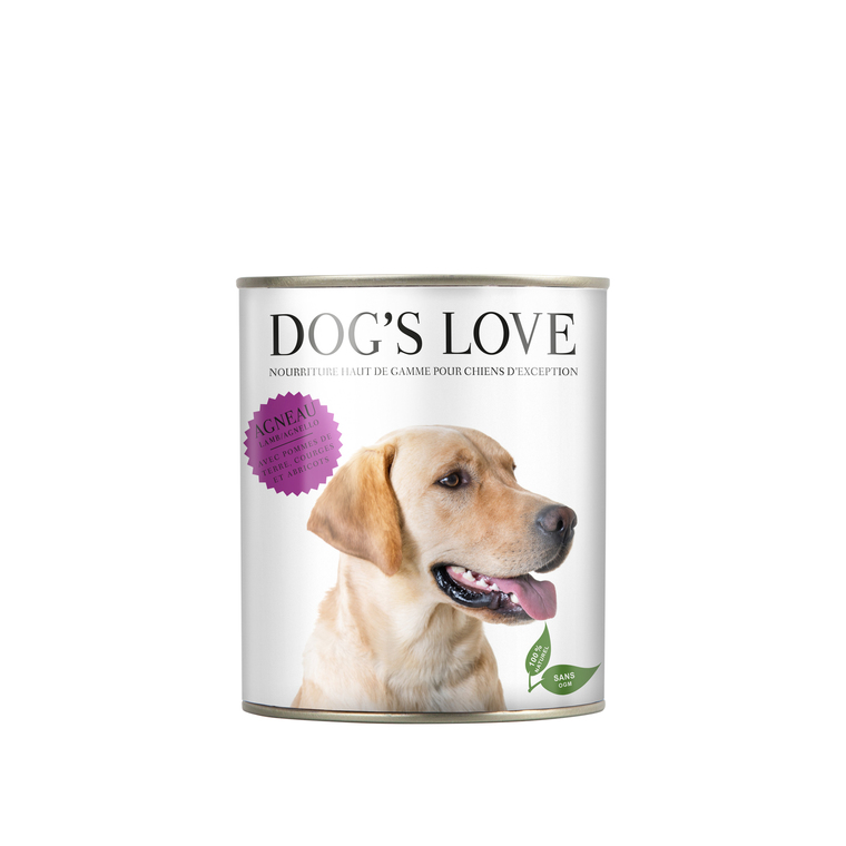 Boîte Chien – Dog's Love pâtée à l'Agneau - 200 gr 413502