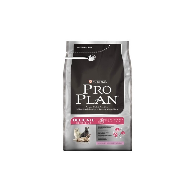 Croquettes Chat – Pro Plan Delicate Dinde – 3 kg 463256