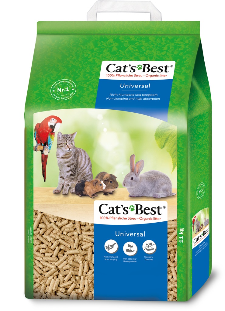 Litière végétale chat - Cat's Best Universal  - 22kg 73786