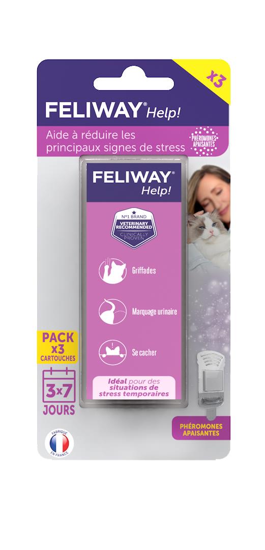 Feliway Optimum recharge de 48 ml : Hygiène et soin du chat FELIWAY  animalerie - botanic®