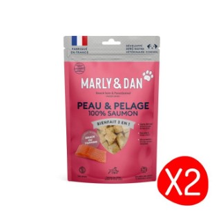 Friandise Chien – Marly & Dan Freeze Dried « Peau et pelage » - Lot de 2 x 50 gr L200465