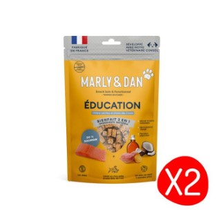 Friandise Chien – Marly & Dan Tendres bouchées « Education » - Lot de 2 x 100 gr L200469