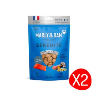 Friandise Chien – Marly & Dan Tendres bouchées « Sérénité » - Lot de 2 x 100 gr L200470