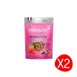 Friandise Chat – Marly & Dan Tendres bouchées « Digestion » - Lot de 2 x 50 gr L200473